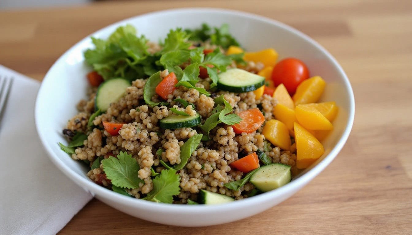 Bowl di Quinoa e Verdure Arrostite