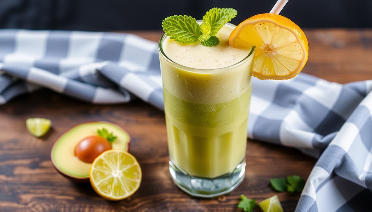 Ricetta Fit: Smoothie Verde con spinaci, banana, mela e burro di arachidi