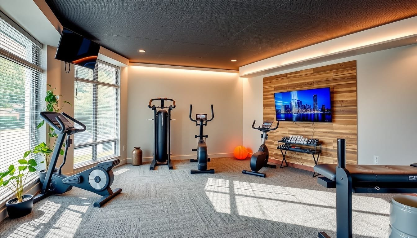 Come creare una palestra domestica Smart con poco spazio