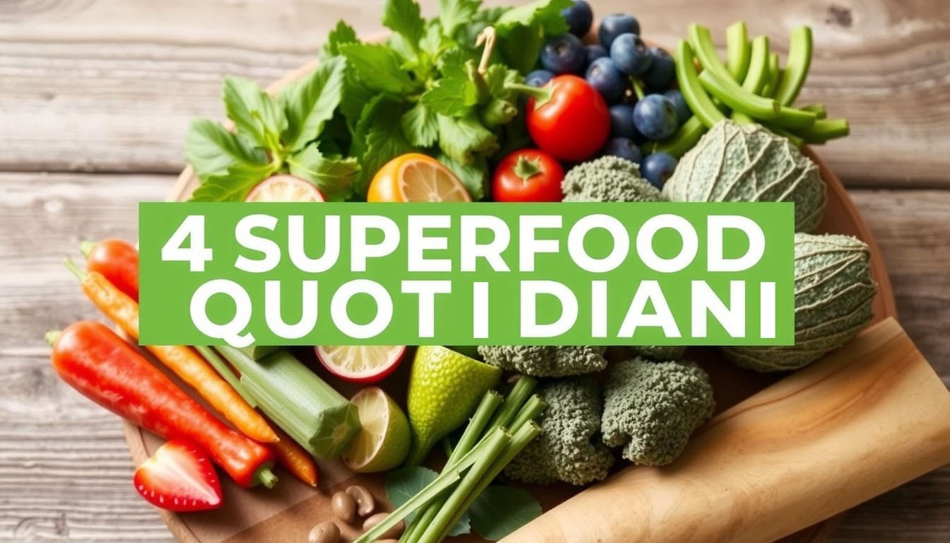 4 superfood quotidiani