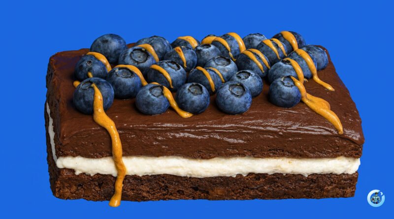 Brownie proteico al microonde con cacao e yogurt greco